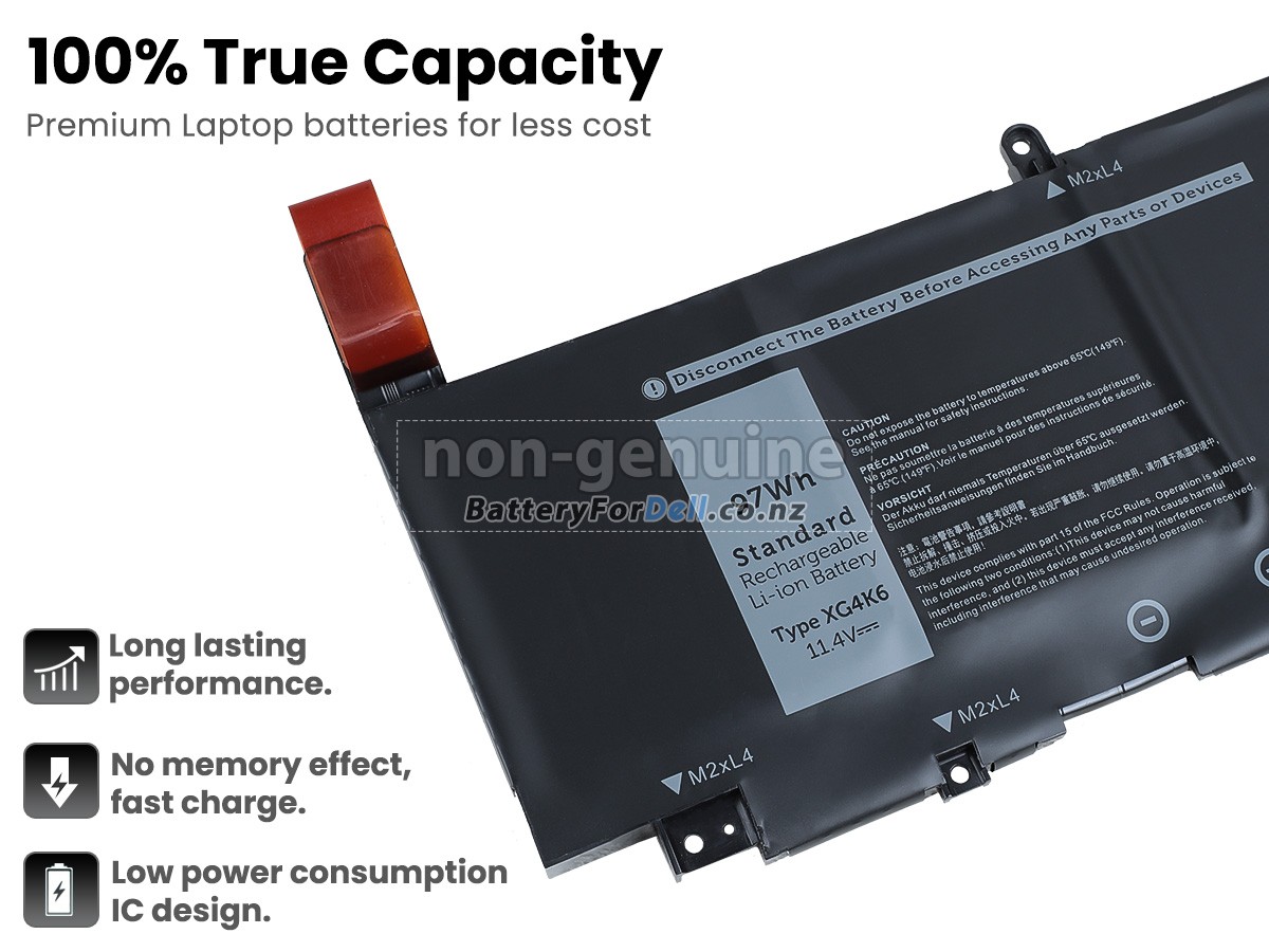 Dell XG4K6 battery replacement